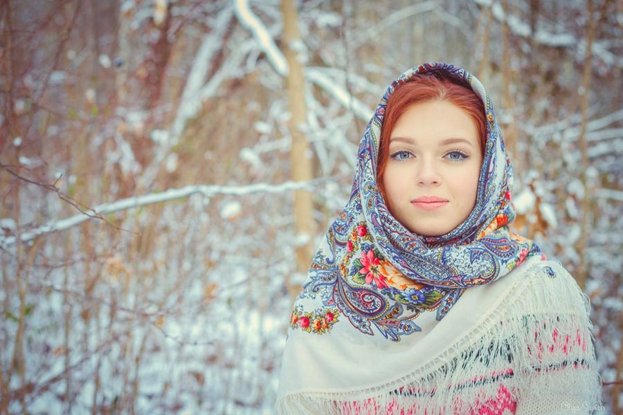 Model Slavic women in London